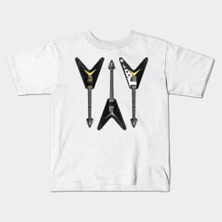 '58 V Black Kids T-Shirt